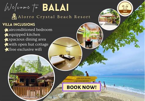 Balai at Alorro Crystal Beach Resort .